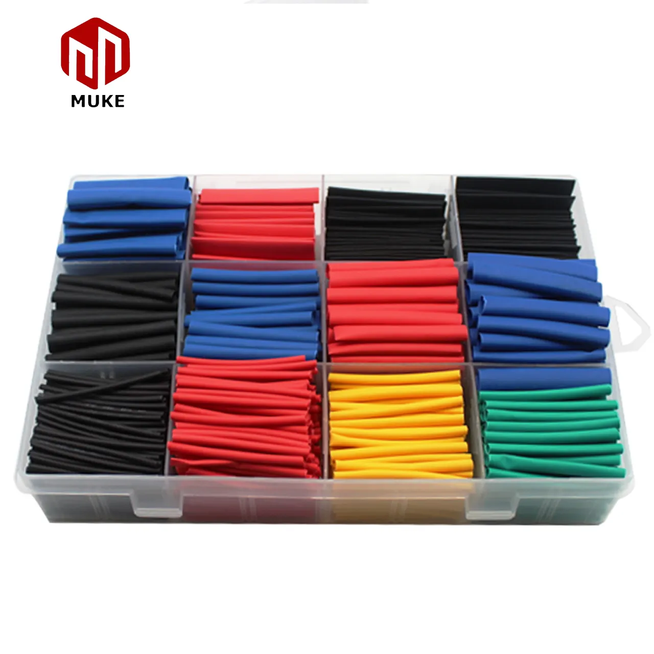 900pcs Isolamento Colorido Sleeving Dupla Wall Tubing Manga Envoltório Wire Cable Kit Heat Shrink Tube