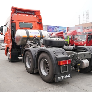 Entrega confiável de frete marítimo China baixo preço sistema de freio anti-bloqueio Sitrak 6x4 caminhão trator EURO 5 480HP Sitrak g7 CNG caminhão