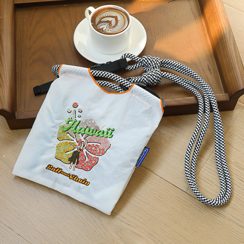 White lucky goddess-mini style-bag only