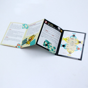 工厂价格说明书卡A4彩色说明书喷雾瓶折叠纸小册子说明书 - Product Image 3