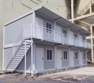 Панельный контейнер, современный экологичный стальной сэндвич-Хаус, плоский пакет с полом MGO и сроком службы 25-40 лет для использования в отеле - Product Image 1