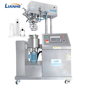 5-25l ขนาดเล็ก Lab สูญญากาศอิมัลซิไฟเออร์ผสมครีมมายองเนสผสมเครื่อง Homogenizer ผลิตภัณฑ์ดูแลผิวสูญญากาศอิมัลซิไฟเออร์ผสม - Product Image 1