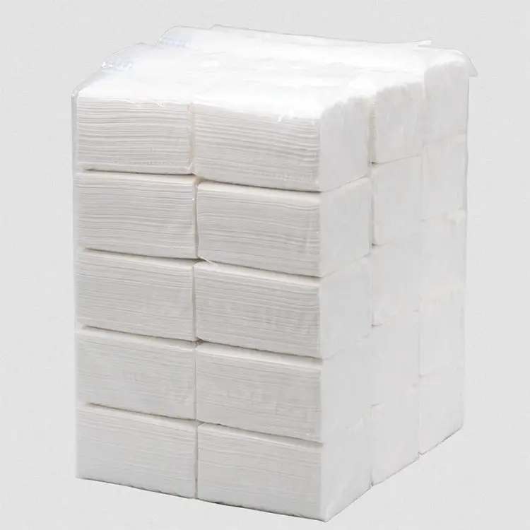 Prijs Hoge Kwaliteit Nieuwe Aankomst Redelijke Prijs Eenvoudige Tissues Doos Papier De Soie Groot Formaat Naaldhout Pulp Gezicht Tissue Papier
