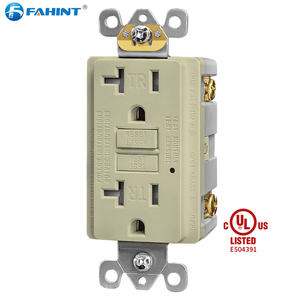 UL943 presa gfci quotata 15 amp 20a 125v usa circuito di guasto a terra interruttore tr gfci presa elettrica con brevetti CN - Product Image 1