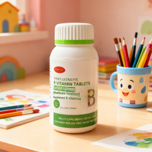 Vitamina <span class=keywords><strong>B</strong></span> <span class=keywords><strong>Complex</strong></span> Comprimidos Suplemento dietético Saúde Imunológica Vitamina <span class=keywords><strong>B</strong></span> <span class=keywords><strong>Complex</strong></span> Tablet - Product Image 4