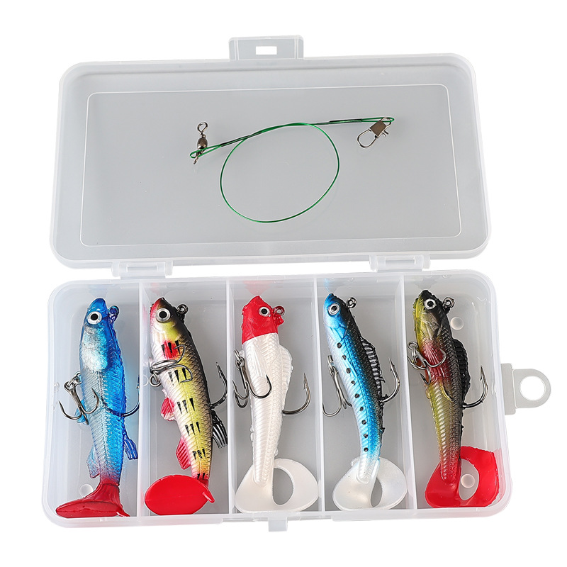 6pcs leurre ensemble (100g)
