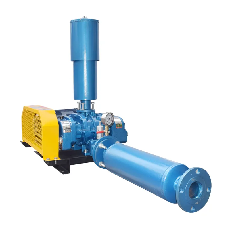 Ventilatore elettrico per il trattamento delle acque reflue 0.75-5KW per aerazione e aeratore per acquacoltura di pescheria 220V tensione nominale