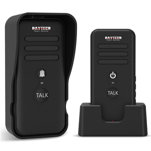 Daytech-timbre de puerta inalámbrico a prueba de agua, Intercomunicador de largo alcance, 4 niveles de volumen, 14 campanas, para el hogar - Product Image 1