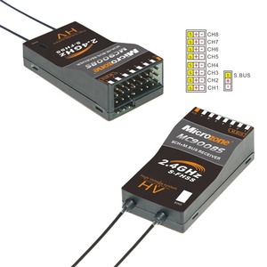 Microzone MC10 10CH 2,4 Ghz FHSS RC передатчик с MC9008S приемник PCM2048 PWM /M. Шина для RC FPV гоночный беспилотный самолет - Product Image 4