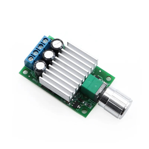 <strong>10A</strong> 12V-30V <strong>PWM</strong> DC Motor Speed <strong>Controller</strong> 12V 24V Adjustable Speed Regulator Dimmer Control Switch for Fan Motor LED Light - Product Image 1