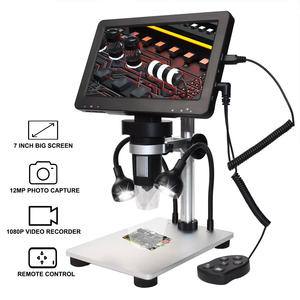 DM9 profesional 1200X microscopio Digital 7 pulgadas LCD 1080P HD microscopios moneda lupa herramientas para soldadura electrónica - Product Image 6