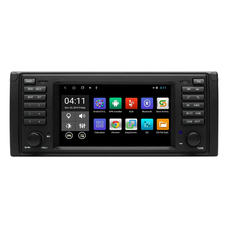 Ismall 7 Zoll Auto Video Radio Touchscreen GPS Für BMW 5er E39 X5 E53 M5 Android Multimedia Player