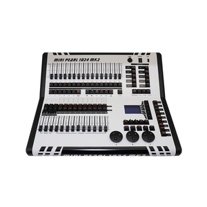 Профессиональный DMX 512 консоль жемчужный 1024B контроллер Flightcase пакет MMA ключ кнопки освещения контроллер 1024 каналов 4 выхода - Product Image 6