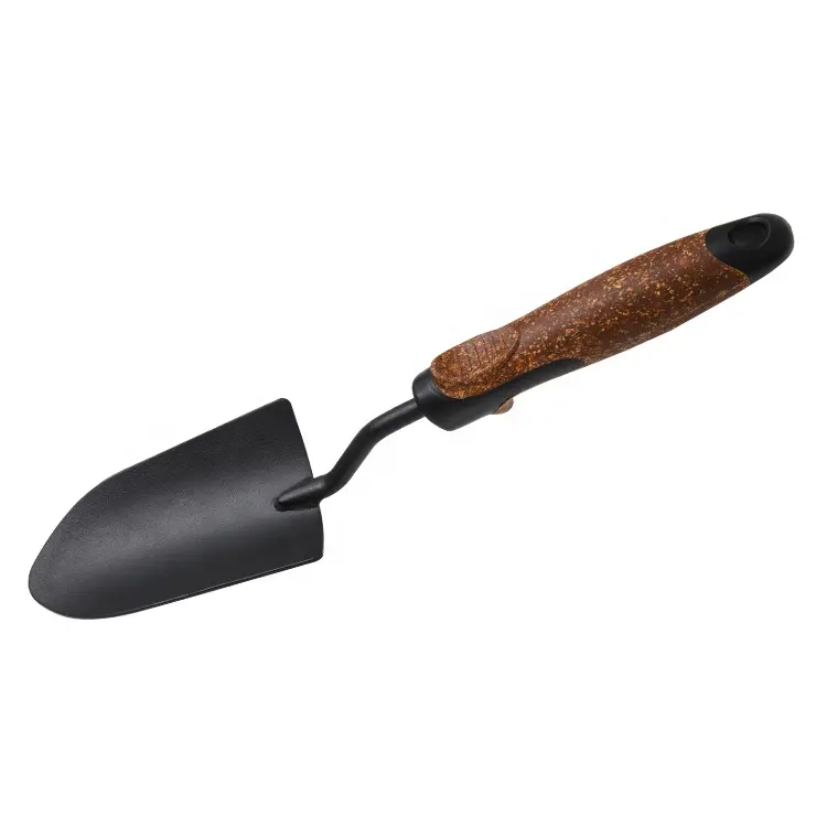 VERTAK-herramientas de mano de excavación de jardín de alta calidad, paleta con agarre de corcho