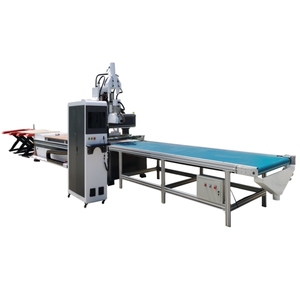 4 оси вакуумный стол Cnc Router цена 1325 2030 2040 линейный Atc Cnc Router автоматическая загрузка и разгрузка стол древесины Cnc Router - Product Image 3