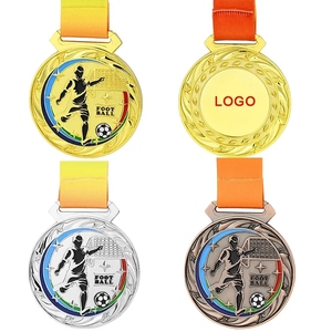 Benutzer definierte Fantasy Football League Medaille Sport Gewinner FFL Medaillon mit Fußballfeld V Halsband - Product Image 1