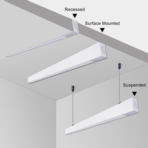 Gömülü hareket akıllı sensör karartma Led doğrusal ışık enerji tasarrufu 120 derece aydınlık lineer ışık - Product Image 4