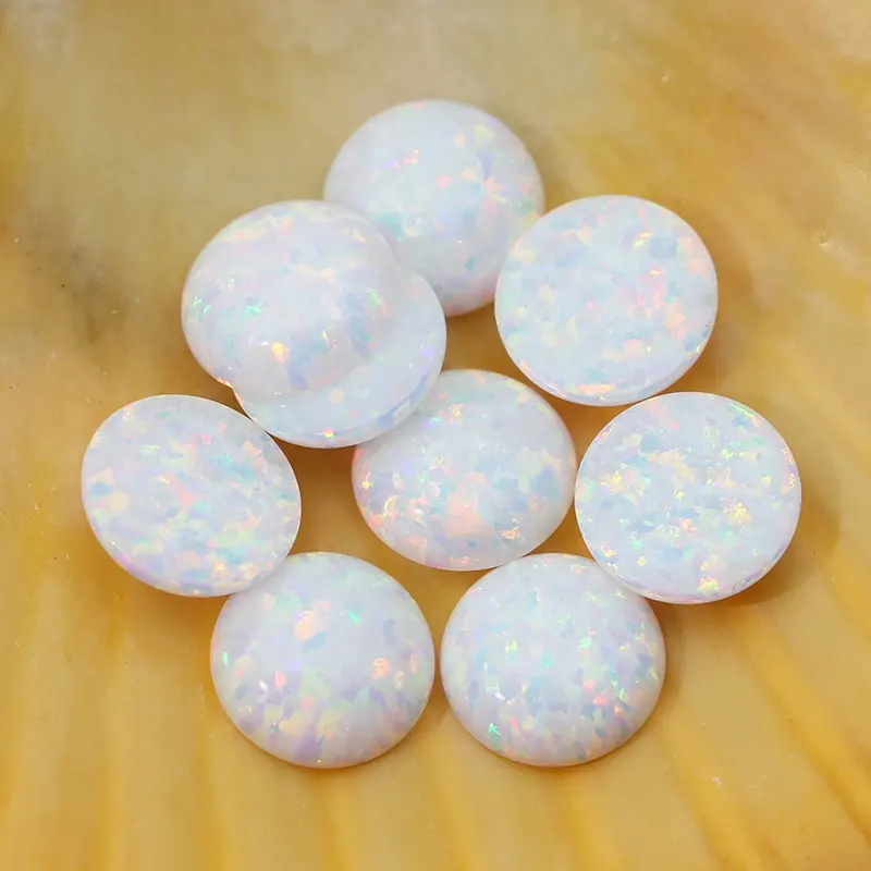 Cina prezzo di fabbrica all'ingrosso opal17 rotondo Cabochon Opal