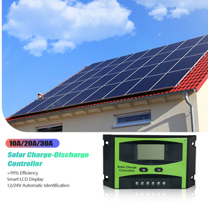 Solarthon PowrM Pwm солнечный контроллер 10A/20A/30A MPPT контроллер солнечного заряда с 12/24/48V Солнечное зарядное устройство - Product Image 4