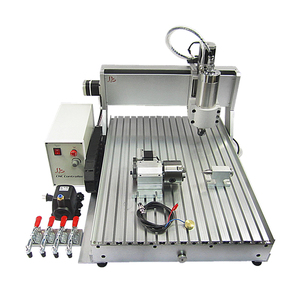 LY数控路由器6040雕刻机800W 6040Z-VFD 4轴路由器数控切割渴求木材金属加工机 - Product Image 1