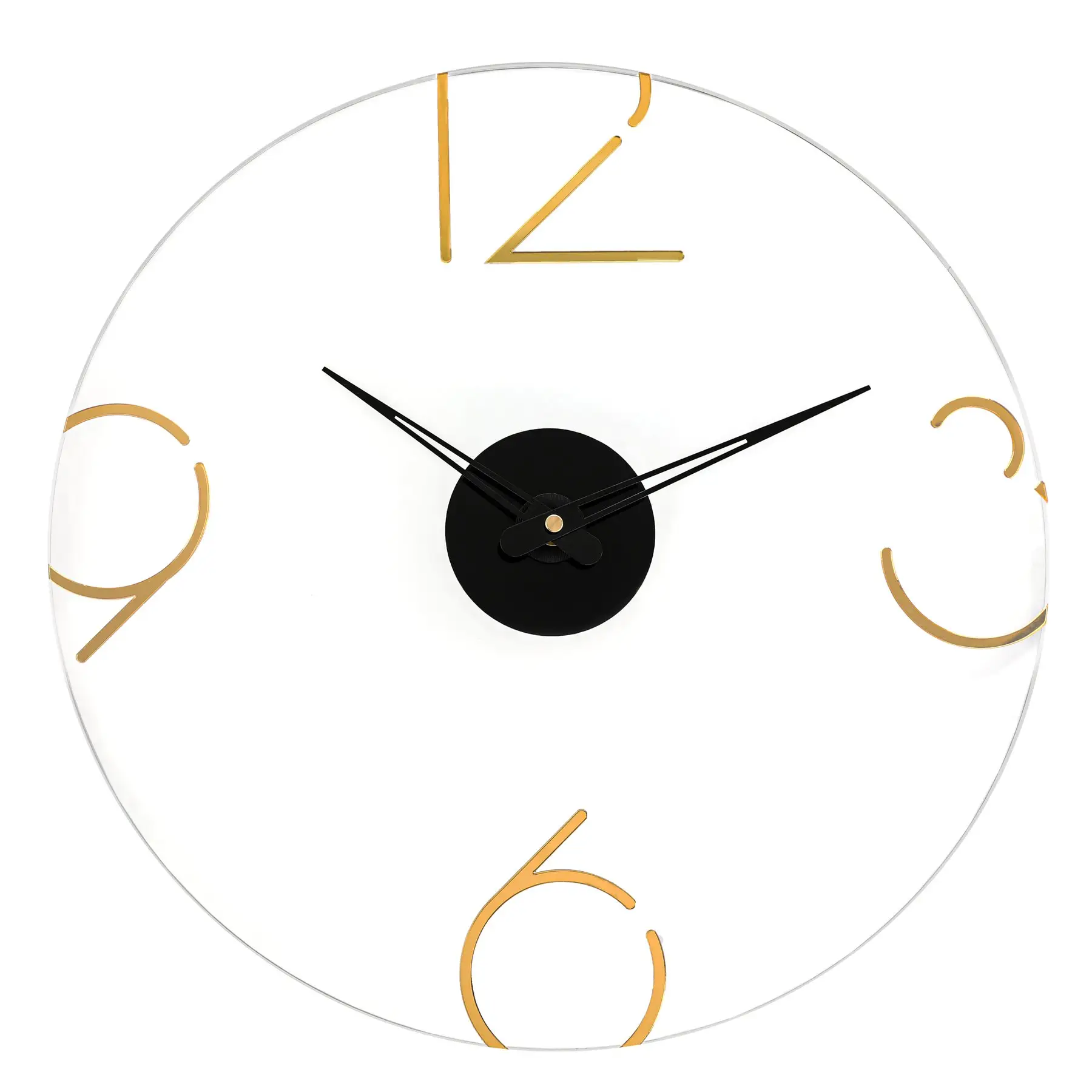 นาฬิกา Judaica Lucite สำหรับนาฬิกาแขวนผนังอะคริลิควันหยุด