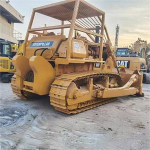Used Bulldozers CAT D7G with Winch <strong>Loading</strong> and <strong>Unloading</strong> Wood for Forestry &amp; Timber Second-Hand Original Caterpillar Bulldozer - Product Image 1