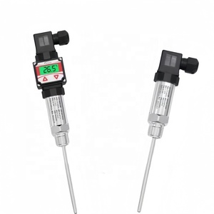 Transmisor de temperatura de alta precisión Enchufe 4-20mA Pantalla digital Sensor de temperatura Pt100 integrado - Product Image 2