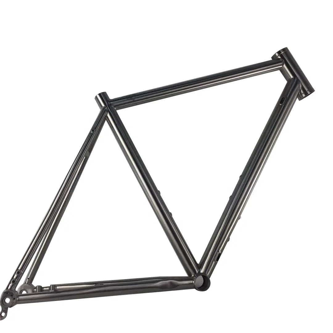 650B titanium alloy bike frameset in 55cm size
