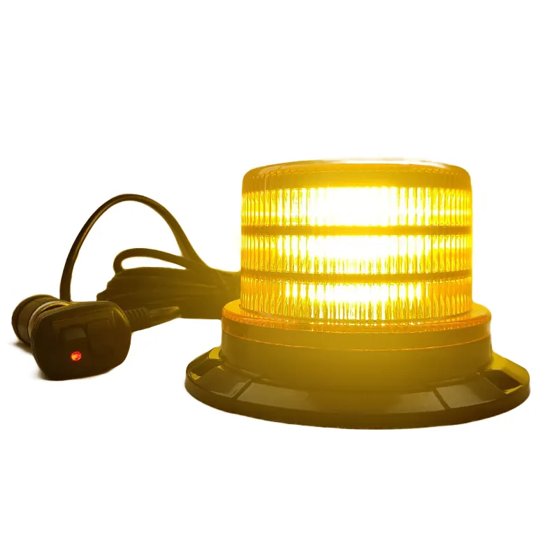 Mini luz led estroboscópica giratoria, 24w intermitente de faro de advertencia, precio al por mayor