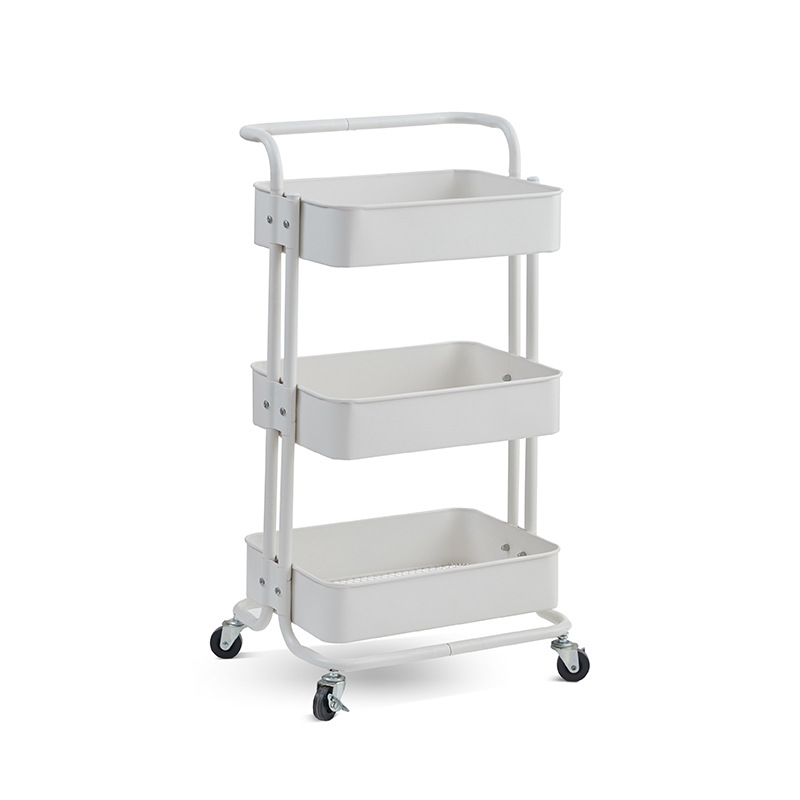 Three-layer white - with handrails (19mm)