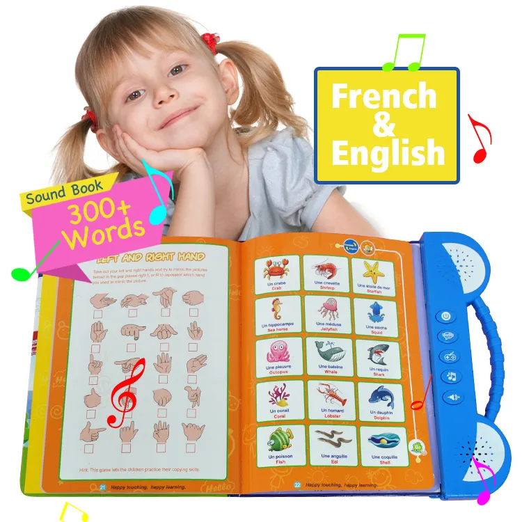 Francés Livre Electronique Pour Enfant Libros grabables Igbo Libros preescolares para niños Francés