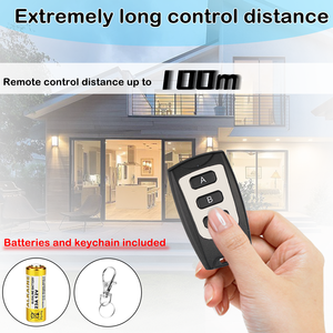広い使用RF 433MHz金属学習リモコン3ボタンスターターガレージリモコン用 - Product Image 3