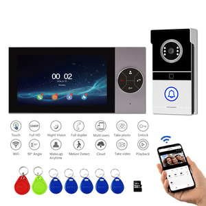 UTP Cable <strong>Digital</strong> IP POE Smart Doorbell <strong>Intercom</strong> Citofono Wifi Tuya Touch Screen 7 Inch Villa Video <strong>Intercom</strong> <strong>System</strong> - Product Image 2