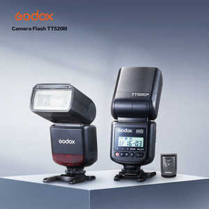 Godox TT520III相机闪光灯内置433兆赫无线信号触发器，适用于DSLR相机 - Product Image 2