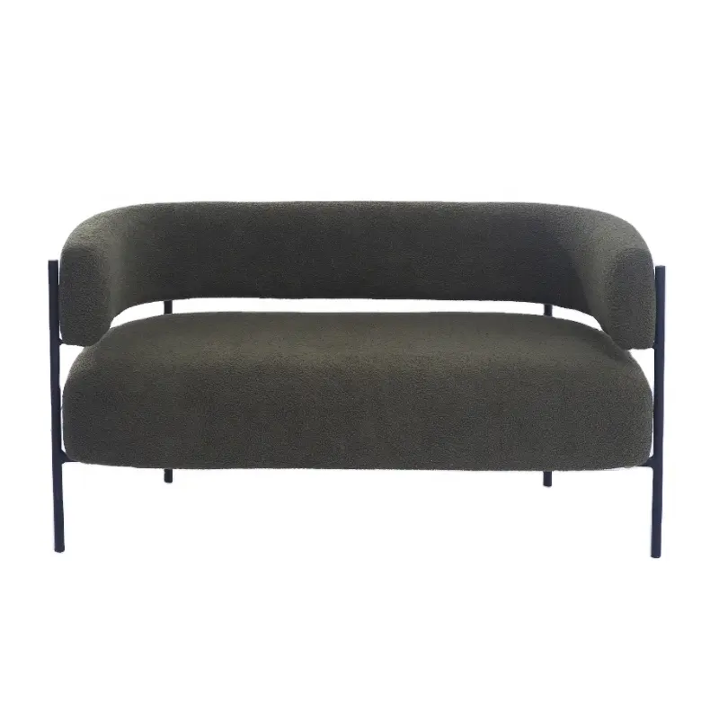 Funky sofa lengan modern minimalis, set kursi santai Nordik royal ruang tamu