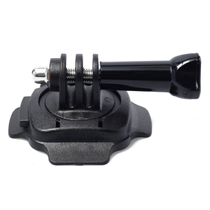 Fabrika fiyat kask sabit montaj ile 360 derece rotasyon dağı + kilit + yapıştırıcı sticker için mini eylem kamera GP92 - Product Image 5