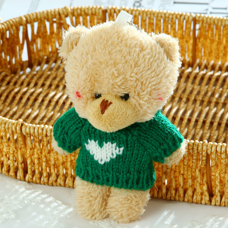 1 pull blush gros ours marron clair-13cm