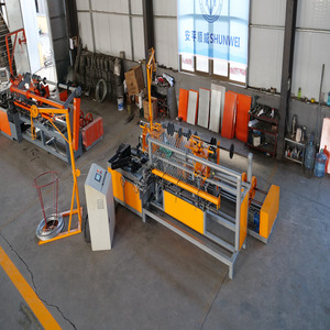 Automatic Double Spiral <strong>Wire</strong> Diamond Fencing <strong>Wire</strong> Mesh Chain Link Fence <strong>Net</strong> Making <strong>Machine</strong> - Product Image 1