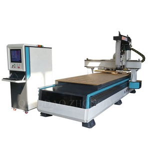 Enrutador de madera CNC ATC multifuncional 1325 de alta calidad, sistema de Control Syntec de husillo de 9kw, bomba, máquina de tallado de engranajes Servo - Product Image 1