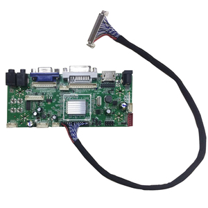 工厂设计控制器板DVI VGA to LVDS lcd驱动板垂直至水平屏幕lcd用于显示器