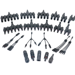 Y tipi güneş PV şube kablo konektörü paralel adaptörleri 1 ila 2/3/4 yollu GÜNEŞ PANELI konektörü Allocator - Product Image 5