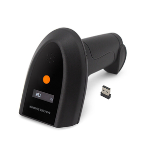 ワイヤレスQRコードリーダーハンドヘルドBluetooth 1D 2Dバーコードスキャナーバッテリーディスプレイ付き - Product Image 1