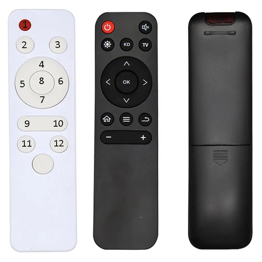 Điều Khiển Từ Xa TV Hồng Ngoại 15 Phím Tùy Chỉnh 18 Nút Điều Khiển Từ Xa RF 2.4G Cho Android TV Box Máy Chiếu Tay Cầm Chơi Game TV Thông Minh