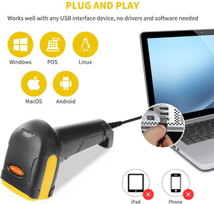 Hot Selling Handheld USB 2D Barcode <strong>Scanner</strong> Wired Automatic QR <strong>Code</strong> <strong>Scanner</strong> PDF417 <strong>Data</strong> <strong>Matrix</strong> <strong>Bar</strong> <strong>Code</strong> Reader - Product Image 3