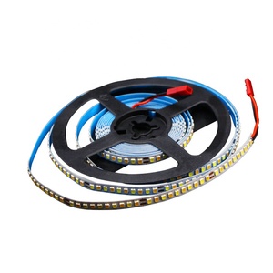 2835定電流<span class=keywords><strong>LED</strong></span>ライトストリップデュアルホワイトカラー200 leds/m 7mm幅PCB重量/容積ハイパワーメートル/ピース2024新製品