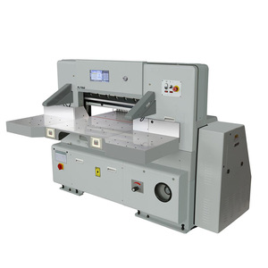 QZYK920DH-10 Zoll-Programm gesteuerte Computer-Papiers ch neider maschine/doppelte hydraulische Papiers chneide maschine - Product Image 1
