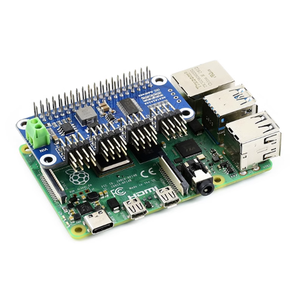 Il modulo di espansione della scheda di guida <span class=keywords><strong>Raspberry</strong></span> <span class=keywords><strong>PI</strong></span> supporta la piegatura del perno della porta <span class=keywords><strong>I2C</strong></span> a sterzo a 16 vie