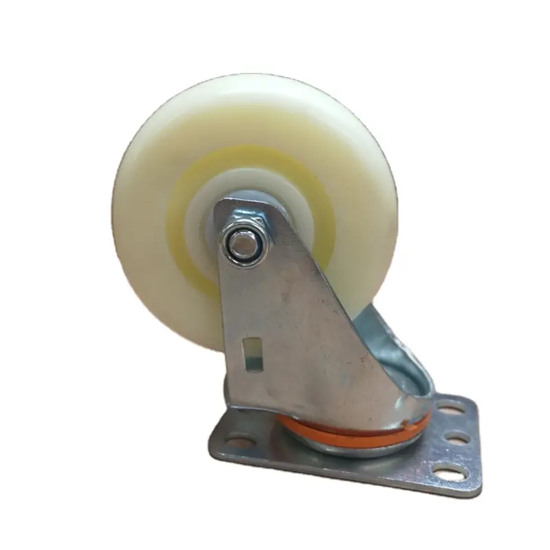 3 inch middle light type nylon swivel industrial casters and wheels for furniture