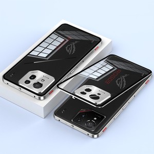 2024 Asus Rog Phone 9 Pro用の新しい金属製アルミニウムマグネットカバーカメラプロテクター透明携帯電話ケース - Product Image 1