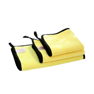 High Quality Double Sided Microfiber Cleaning <strong>Towel</strong> 40*60 Quick Dry Two-in-One Car Kitchen Washing <strong>Towel</strong> Made of Polyester - Product Image 1